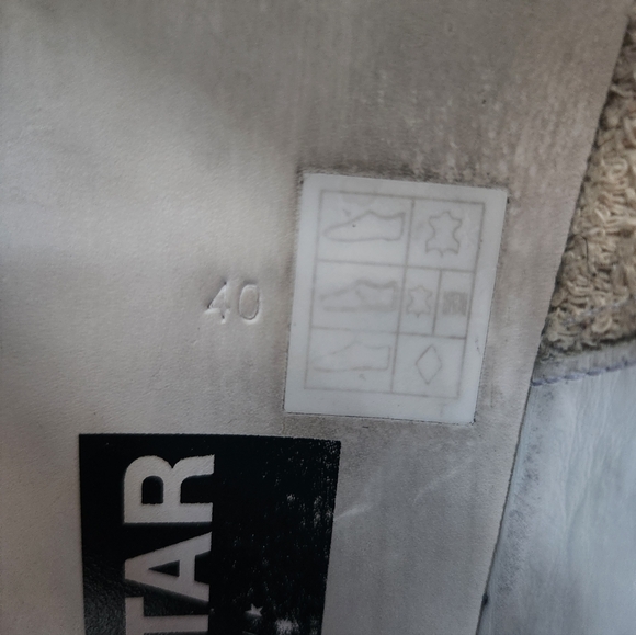 Golden Goose Purestar White Size 40 Unisex Star-Patterned Sole - Picture 13 of 13